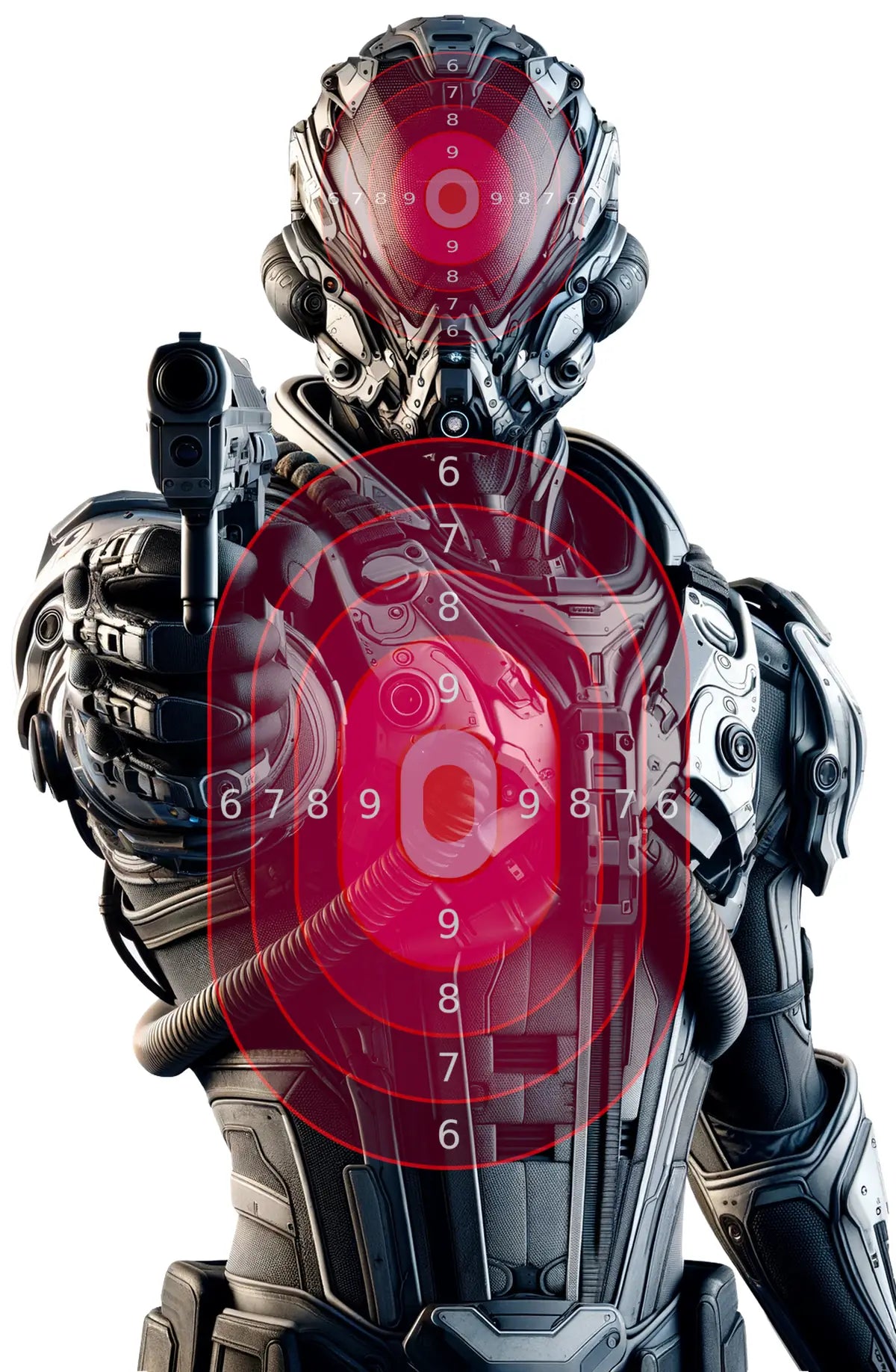Future Warfare Target 4 - Printable Shooting Target