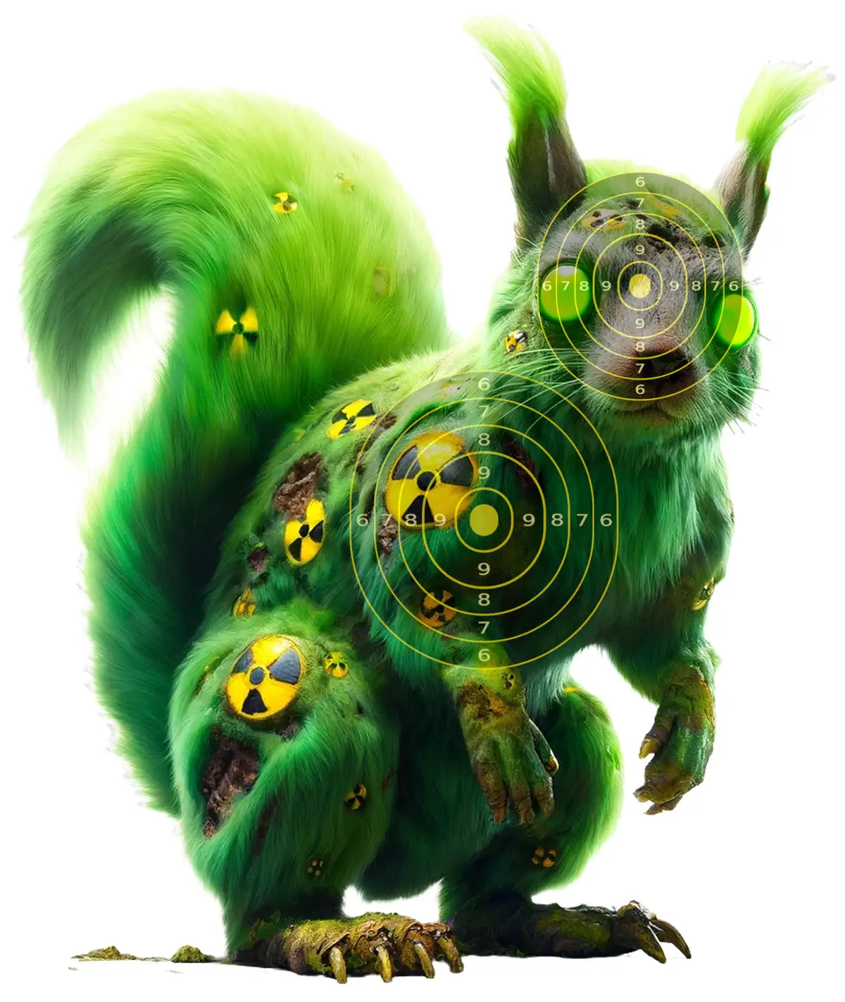 Radioactive Target 11 - Printable Shooting Target