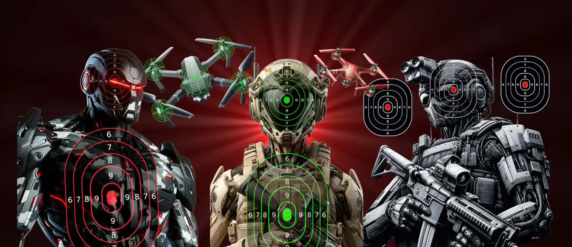 Robot & Drone Shooting Targets