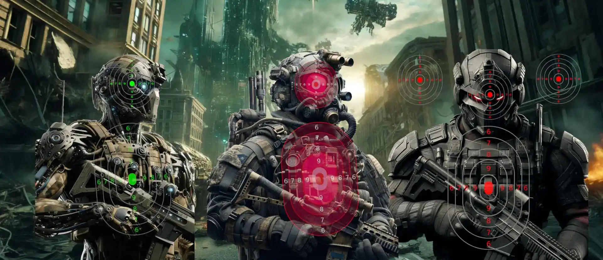 Future Warfare Shooting Targets