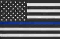 Blue Thin Line Flag