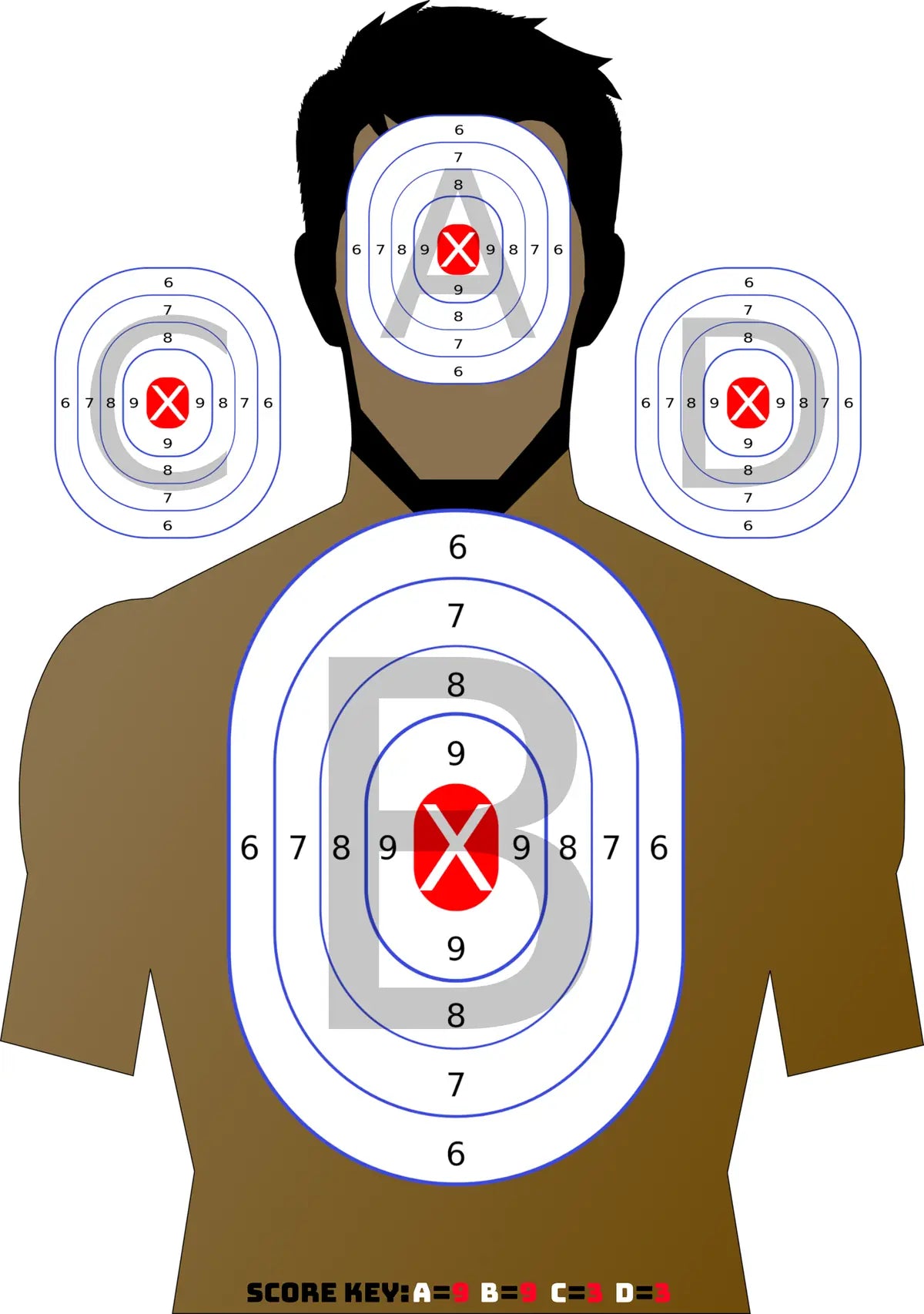 Audio Command Target 7 - Printable Shooting Target