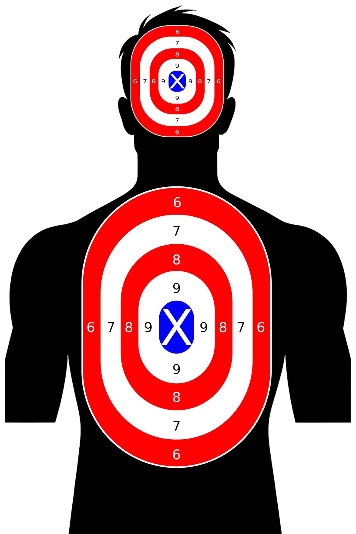Silhouette Target 3 - Printable Shooting Target