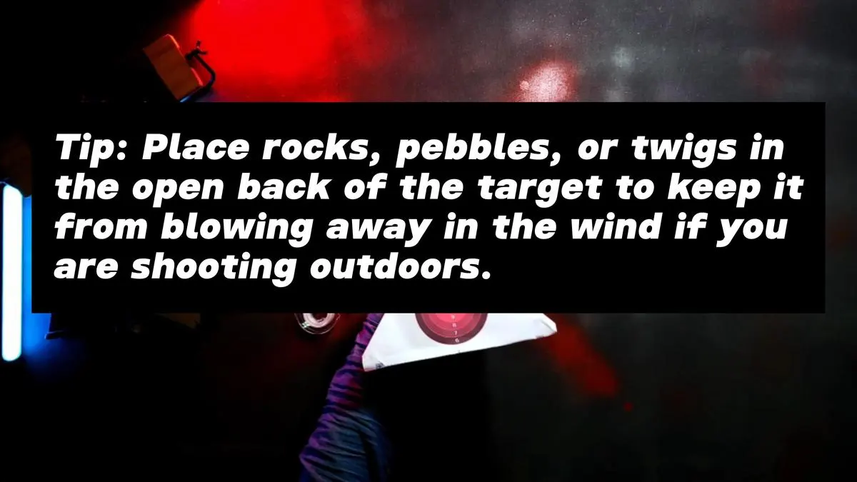 1 Page Self-Standing Target Tutorial - Lock it down