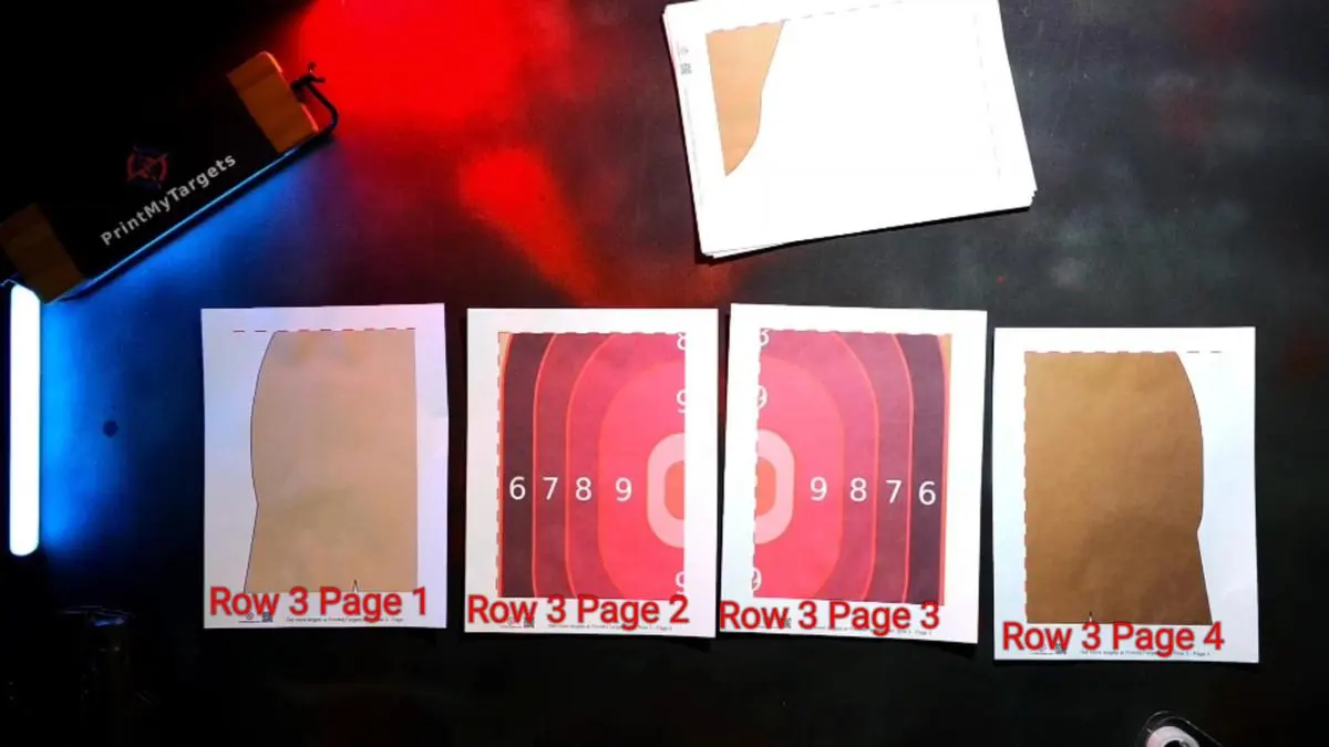 16 Page Target Tutorial - Build Row 3