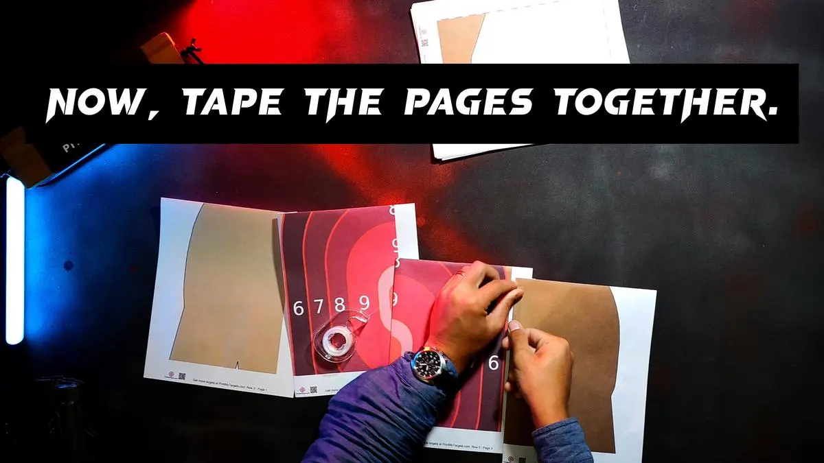 16 Page Target Tutorial - Build Row 3