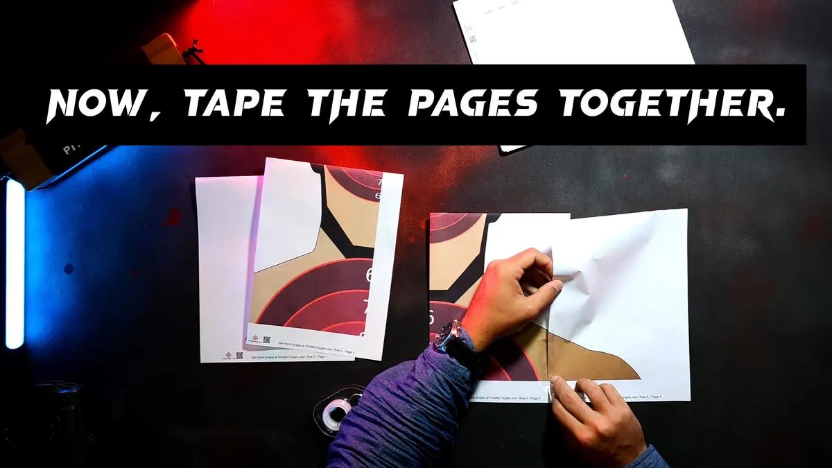 16 Page Target Tutorial - Build Row 2