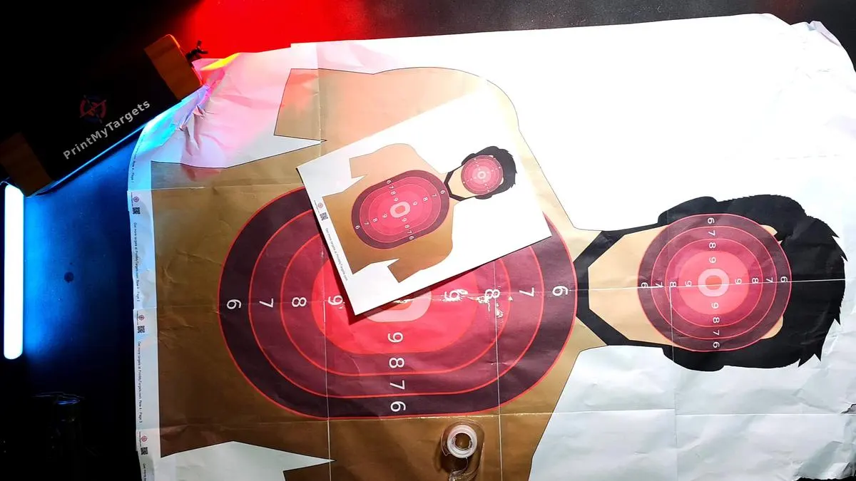 16 Page Target Tutorial - Reinforce the back