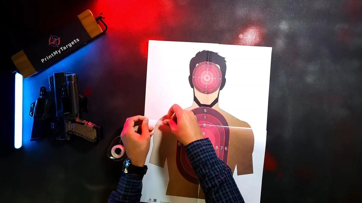 4 Page Target Tutorial - Join the two rows