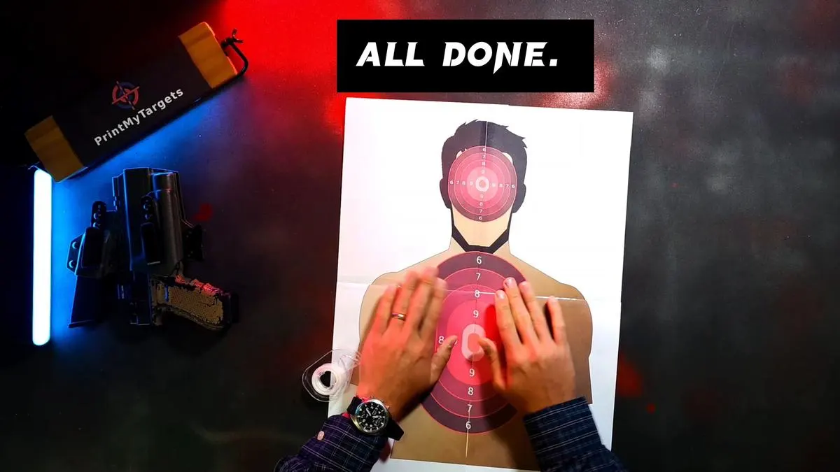 4 Page Target Tutorial - Reinforce the back